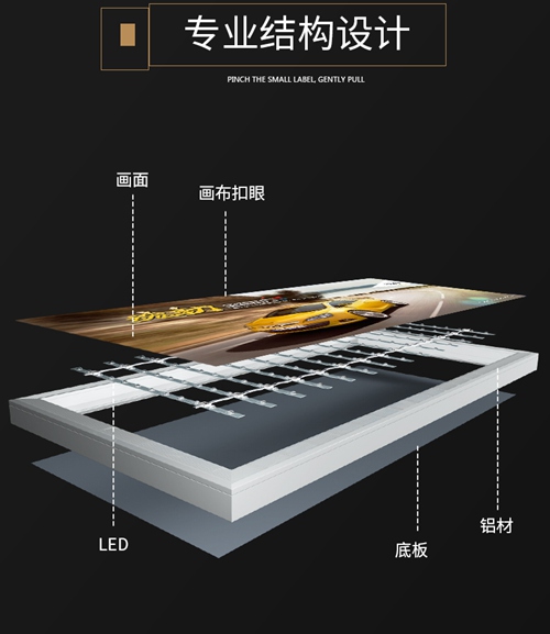 拉布燈箱設(shè)計(jì)